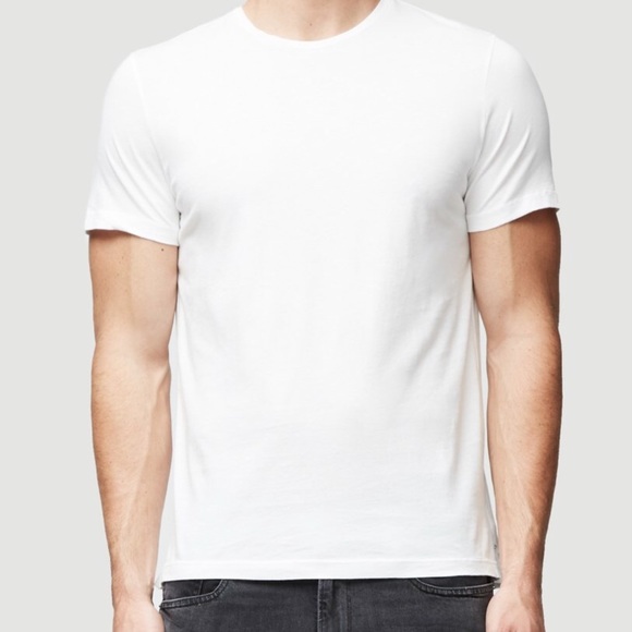 NWT Frame Denim Jersey Short Sleeve Crew Neck - Picture 1 of 6